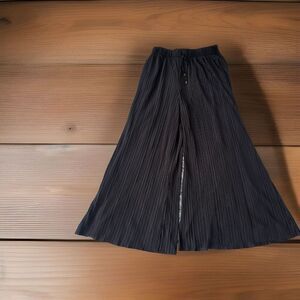 Women's Black  Wide Leg Trousers Size XL Whimsagoth Whimsical